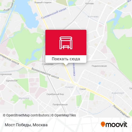 Карта Мост Победы