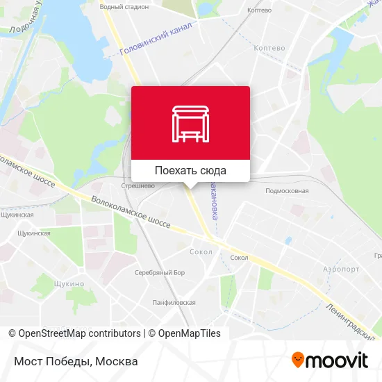 Карта Мост Победы