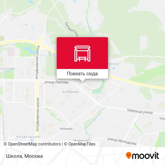 Карта Школа