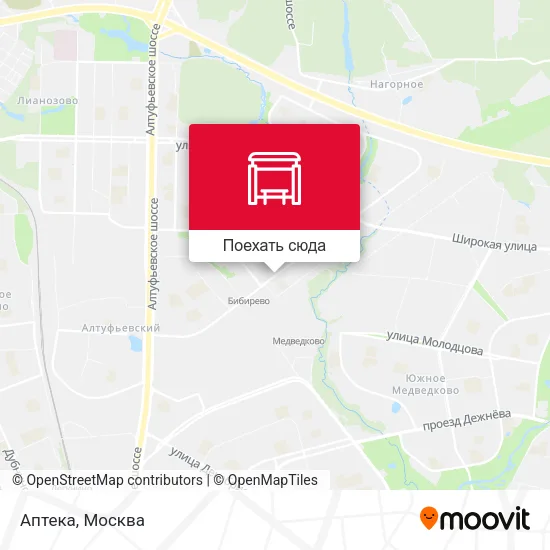 Карта Аптека