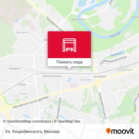 Карта Ул. Коцюбинского