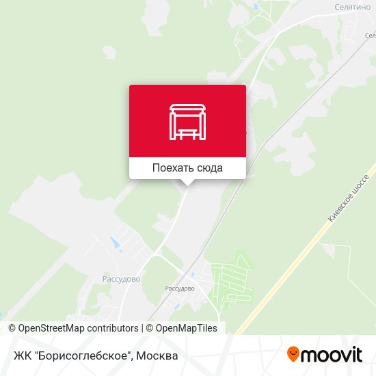 Карта ЖК "Борисоглебское"