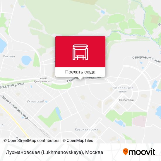 Карта Лухмановская (Lukhmanovskaya)