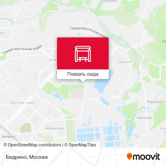 Карта Бедрино