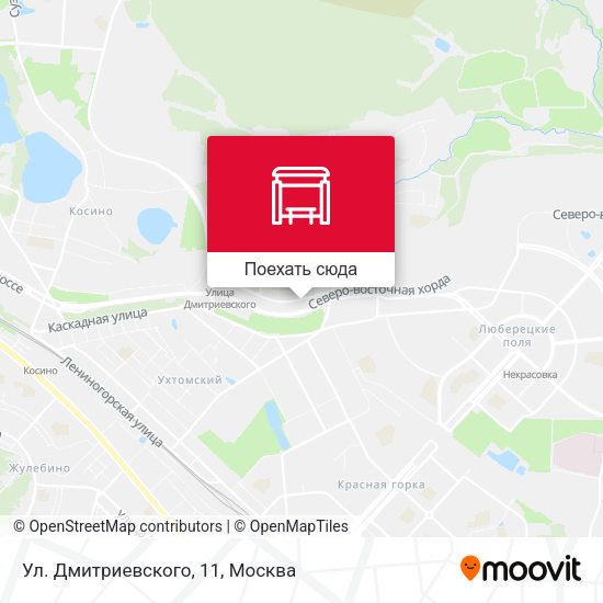 Карта Ул. Дмитриевского, 11