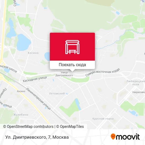 Карта Ул. Дмитриевского, 7