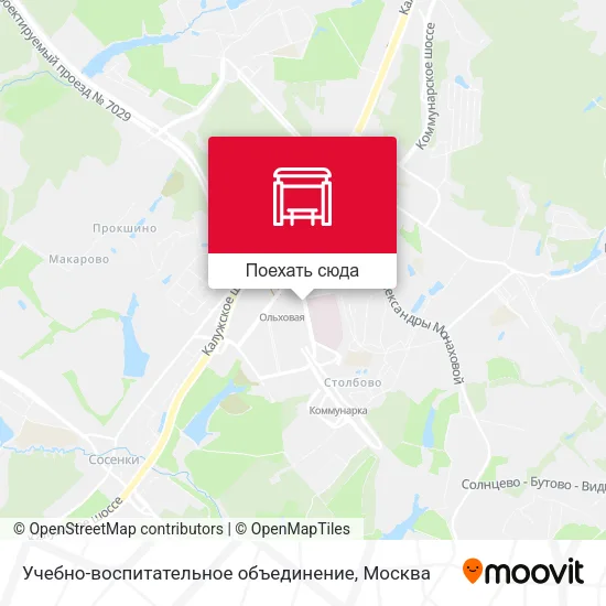 Карта Учебно-воспитательное объединение