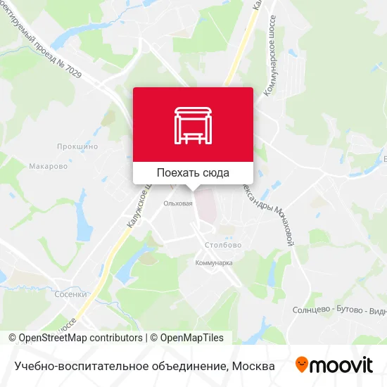 Карта Учебно-воспитательное объединение