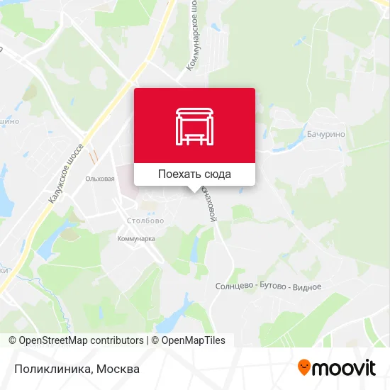Карта Поликлиника