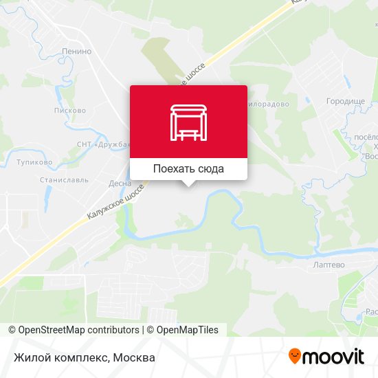 Карта Жилой комплекс