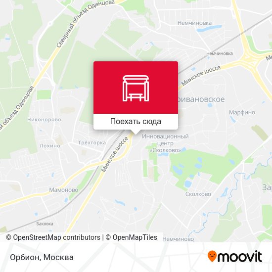 Карта Орбион