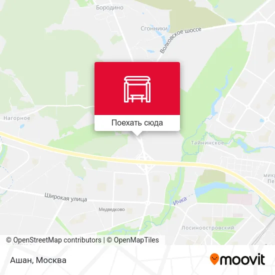 Карта Ашан