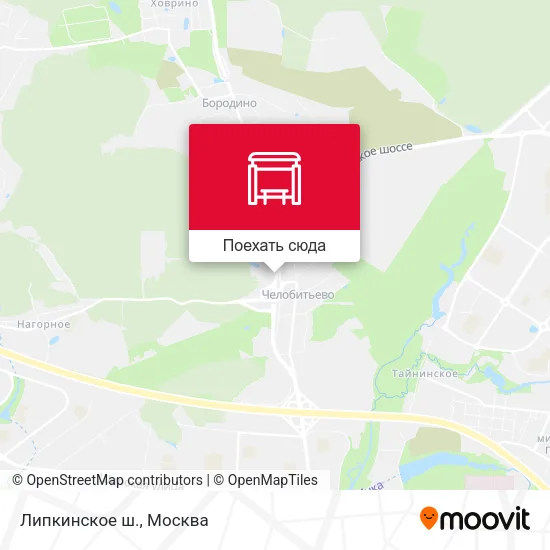 Карта Липкинское ш.