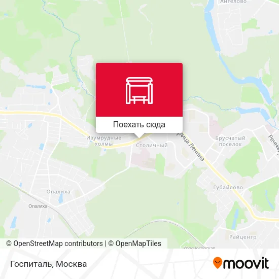 Карта Госпиталь