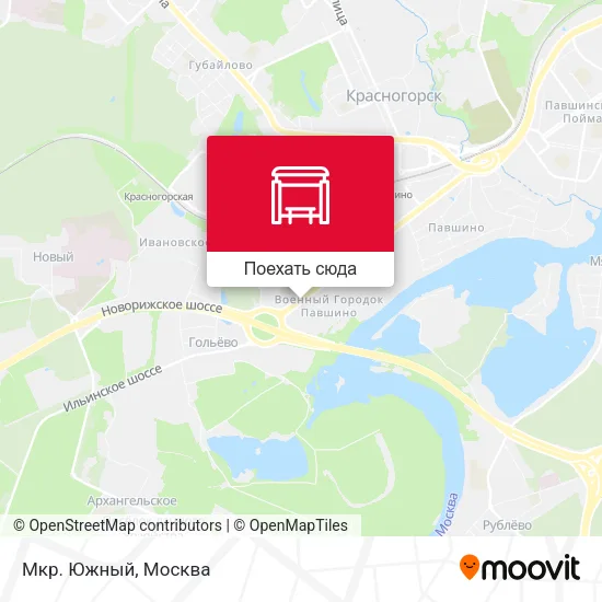 Карта Мкр. Южный