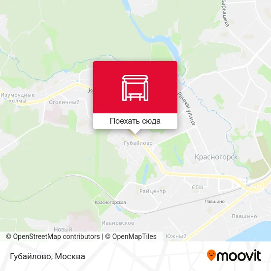 Карта Губайлово