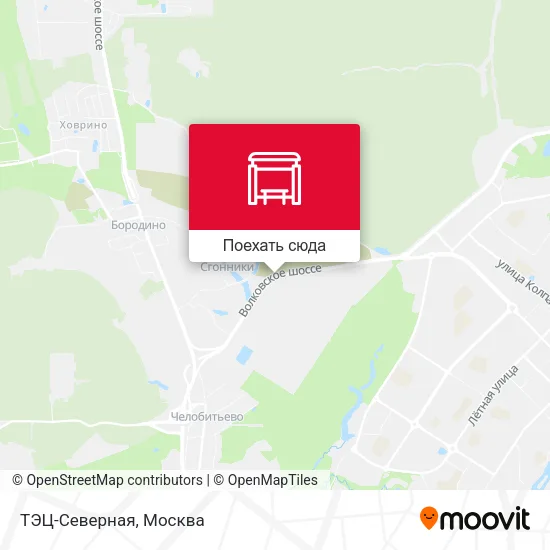 Карта ТЭЦ-Северная