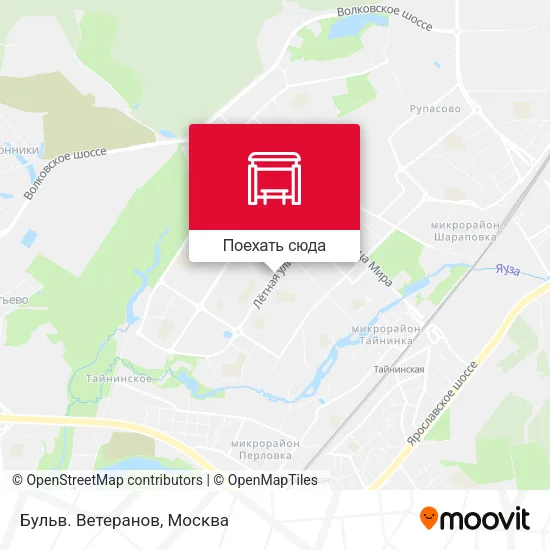Карта Бульв. Ветеранов