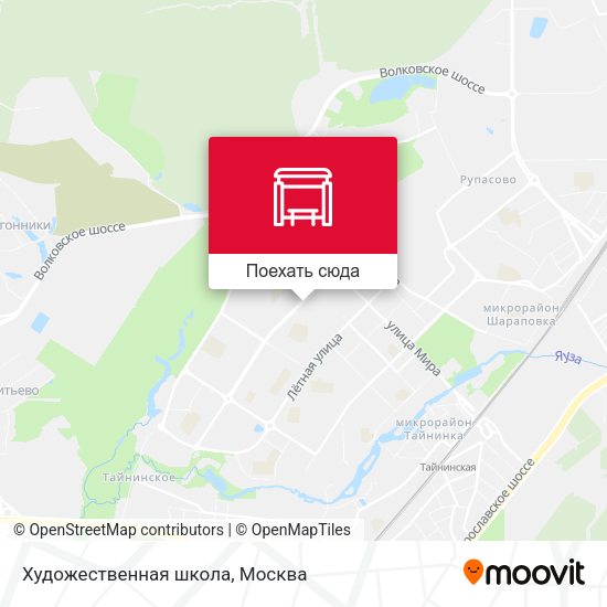 Карта Художественная школа