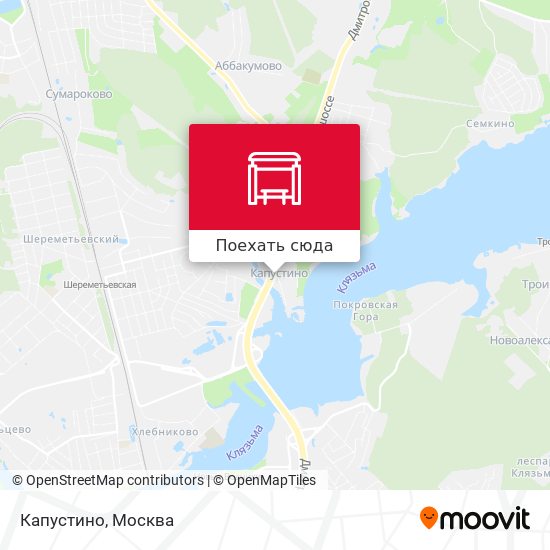 Карта Капустино