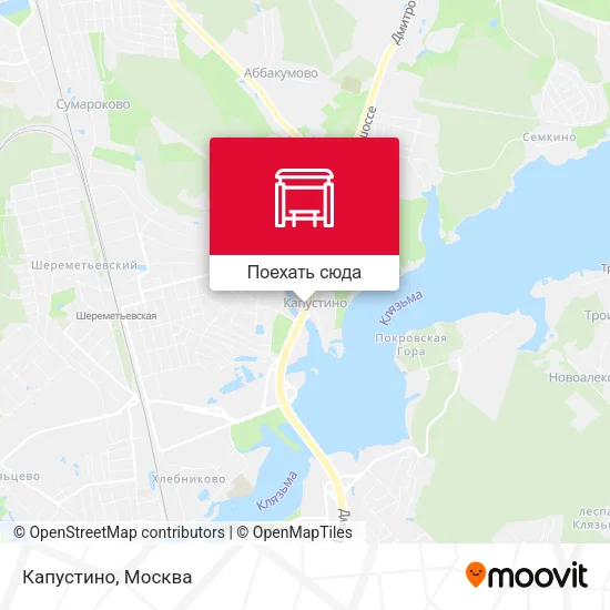 Карта Капустино