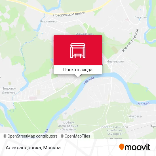 Карта Александровка