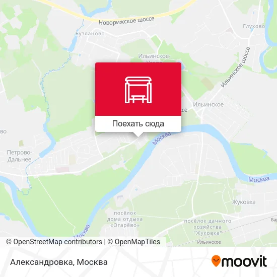 Карта Александровка