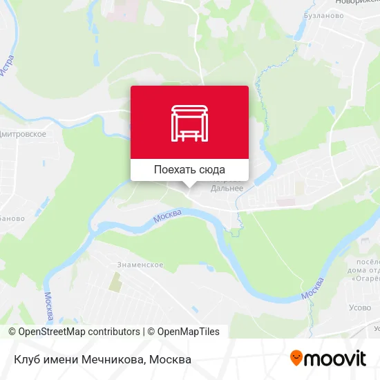 Карта Клуб имени Мечникова