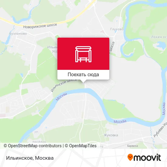 Карта Ильинское