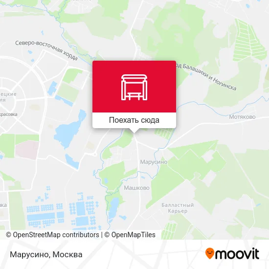 Карта Марусино