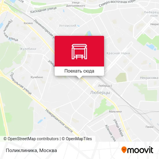 Карта Поликлиника