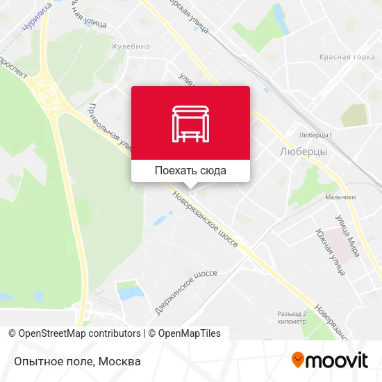 Карта Опытное поле