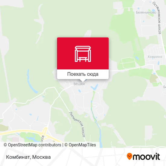 Карта Комбинат