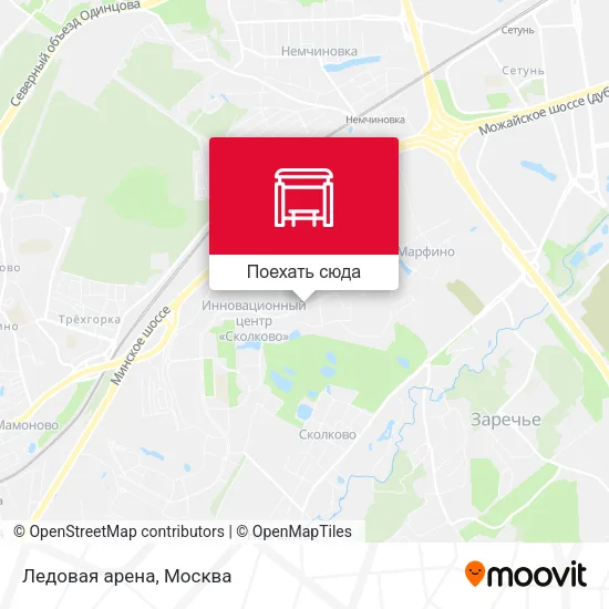 Карта Ледовая арена