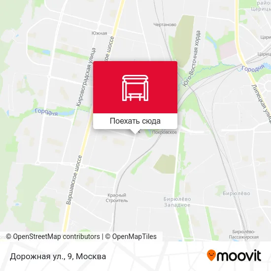 Карта Дорожная ул., 9