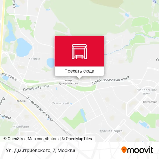 Карта Ул. Дмитриевского, 7