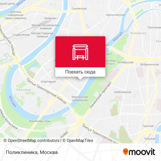 Карта Поликлиника