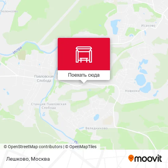 Карта Лешково