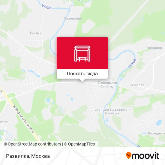 Карта Развилка