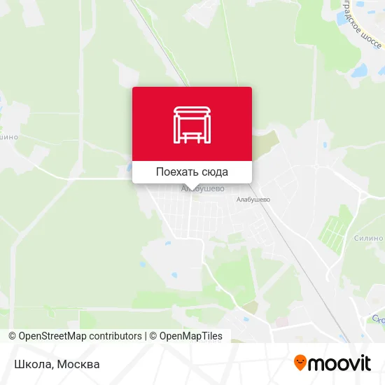 Карта Школа