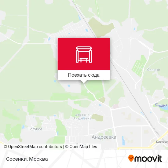 Карта Сосенки