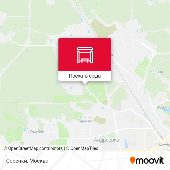 Карта Сосенки