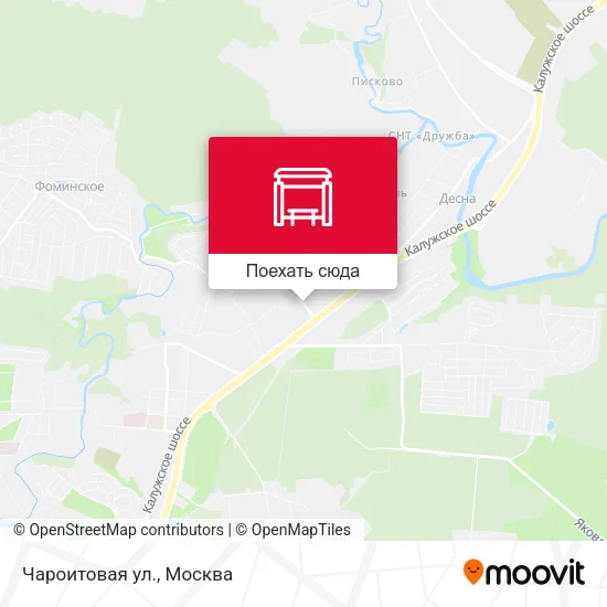 Карта Чароитовая ул.