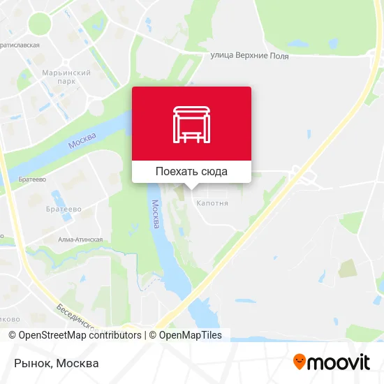 Карта Рынок