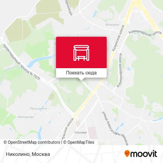 Карта Николино