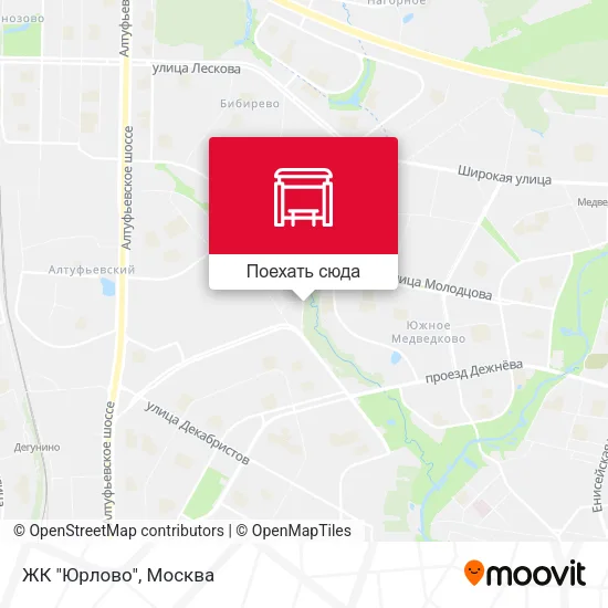Карта ЖК "Юрлово"