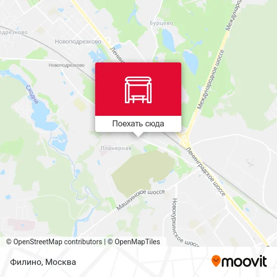 Карта Филино