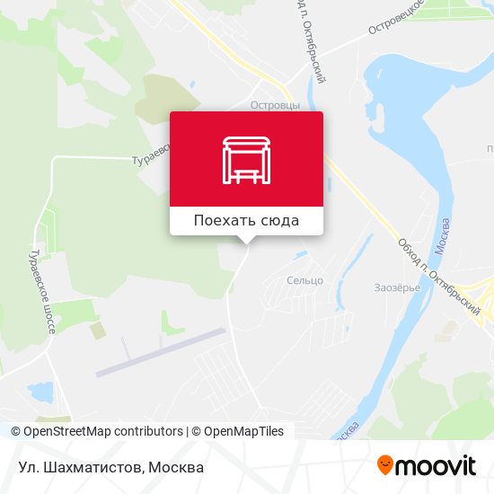 Карта Ул. Шахматистов