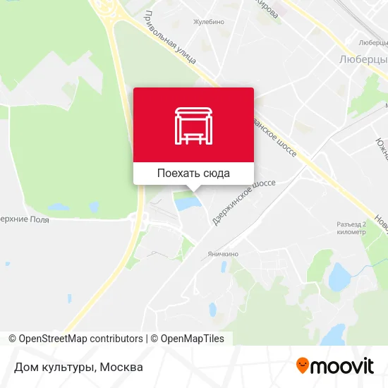 Карта Дом культуры
