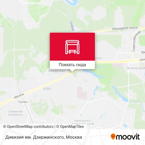Карта Дивизия им. Дзержинского